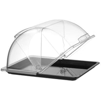 Serving Trays – Buffet display tray with roll-top cover GN - Carlat