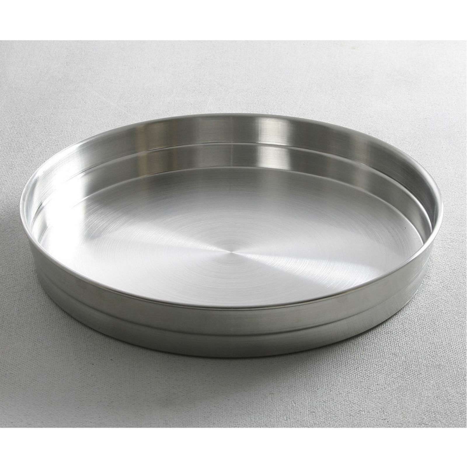 Serving Trays – Deep waiter's tray with a rim, round - Carlat