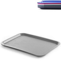 Serving Trays – Fast Food polypropylene tray 30.5x41.5cm - gray - Carlat