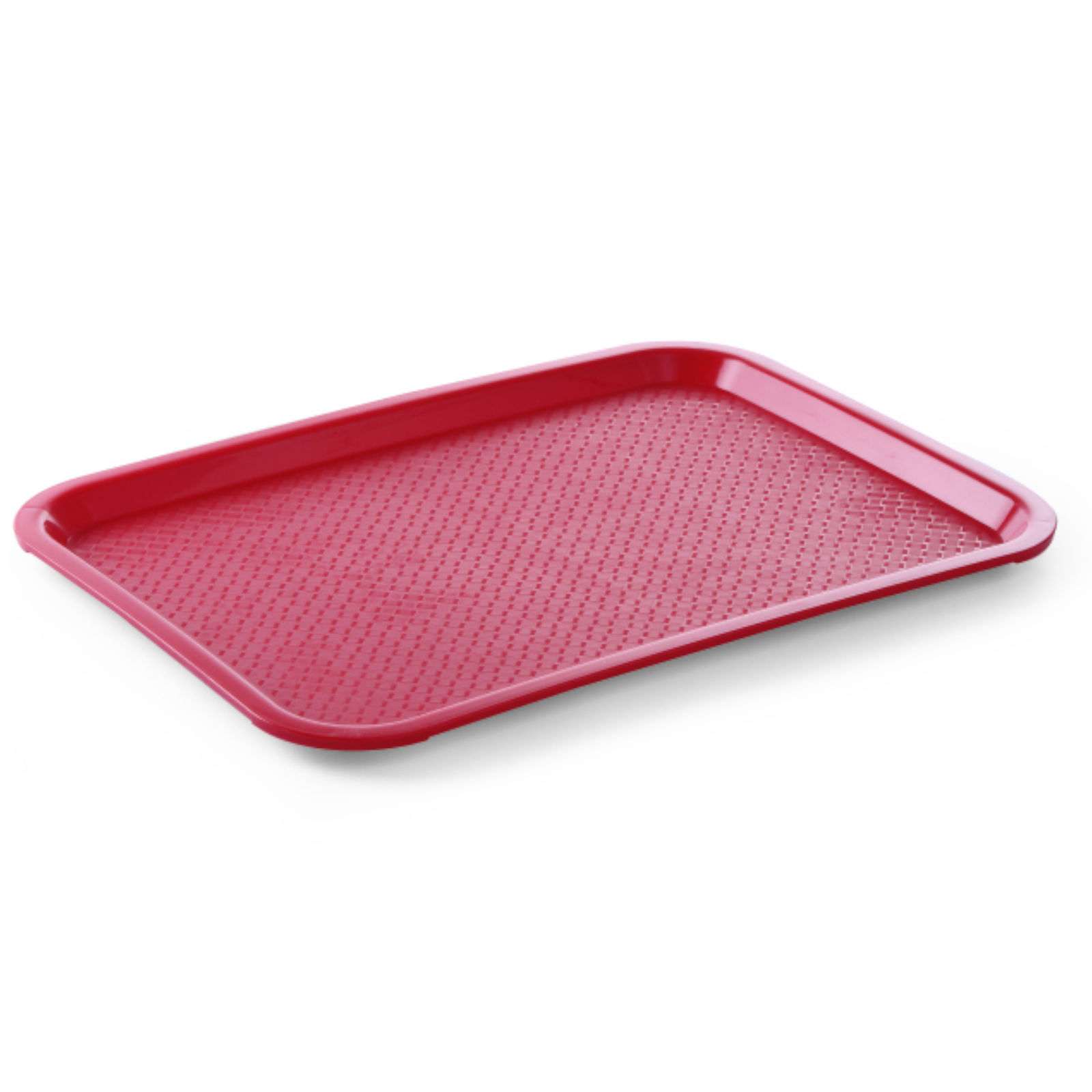 Serving Trays – Fast Food polypropylene tray 30.5x41.5cm - red - Carlat