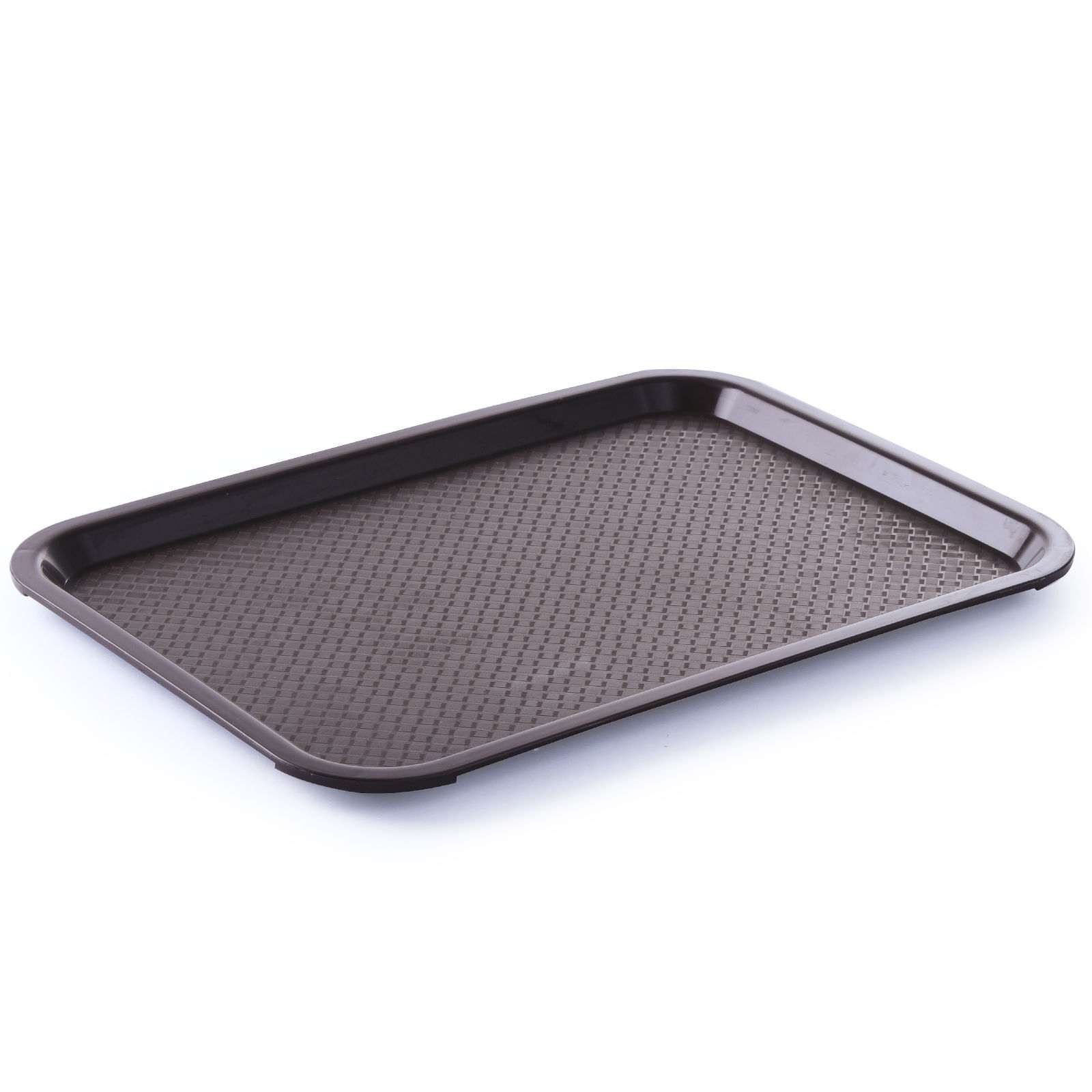 Serving Trays – Fast Food polypropylene tray 35x45cm - brown - Carlat