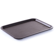 Serving Trays – Fast Food polypropylene tray 35x45cm - brown - Carlat