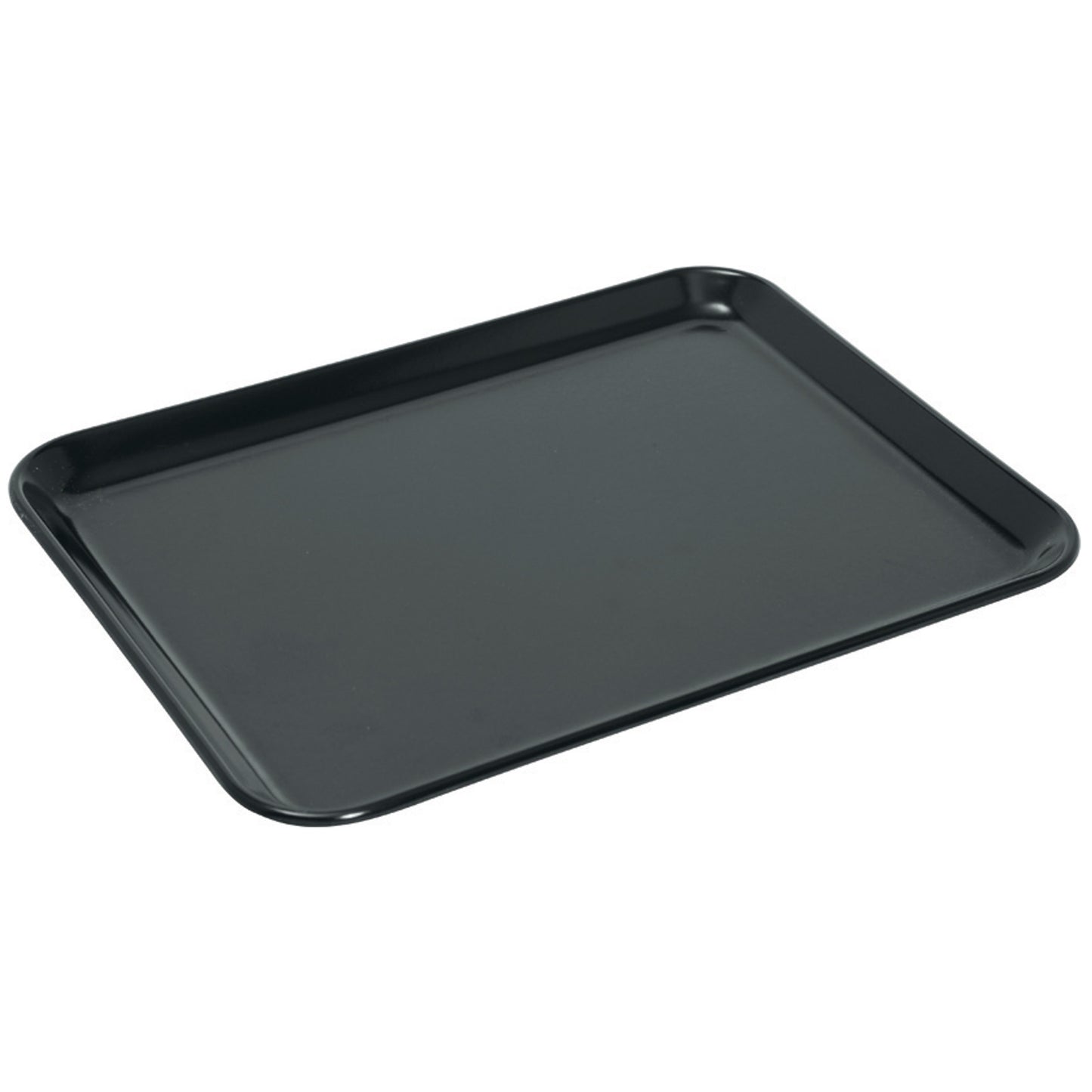 Serving Trays – Melamine food display tray 270x210x17mm black - Carlat