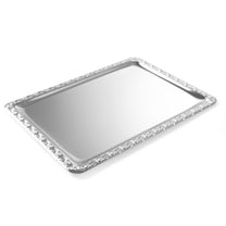 Serving Trays – Rectangular steel tray with decorative edge GN1/1 - Carlat