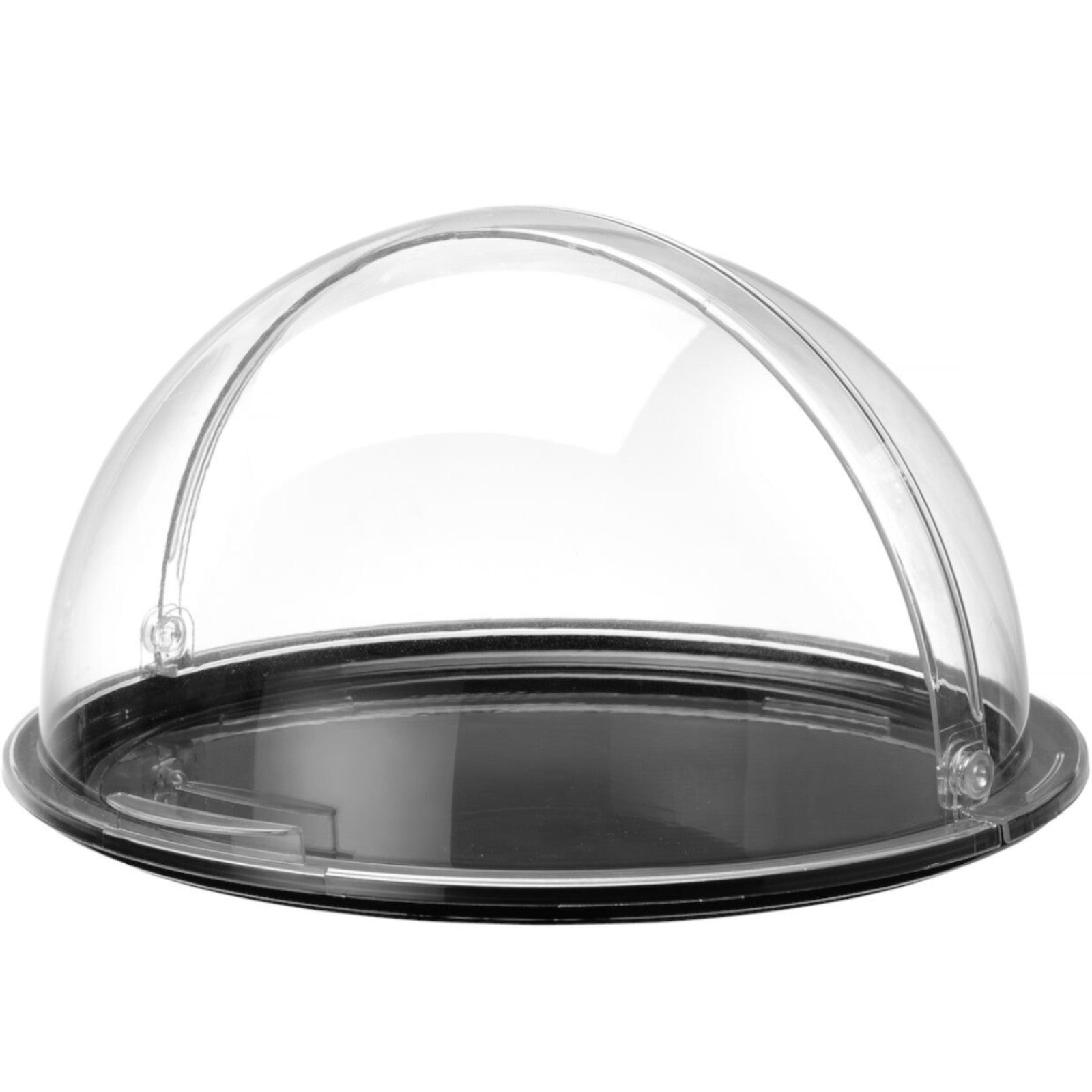 Serving Trays – Round buffet display tray with rolltop cover, - Carlat