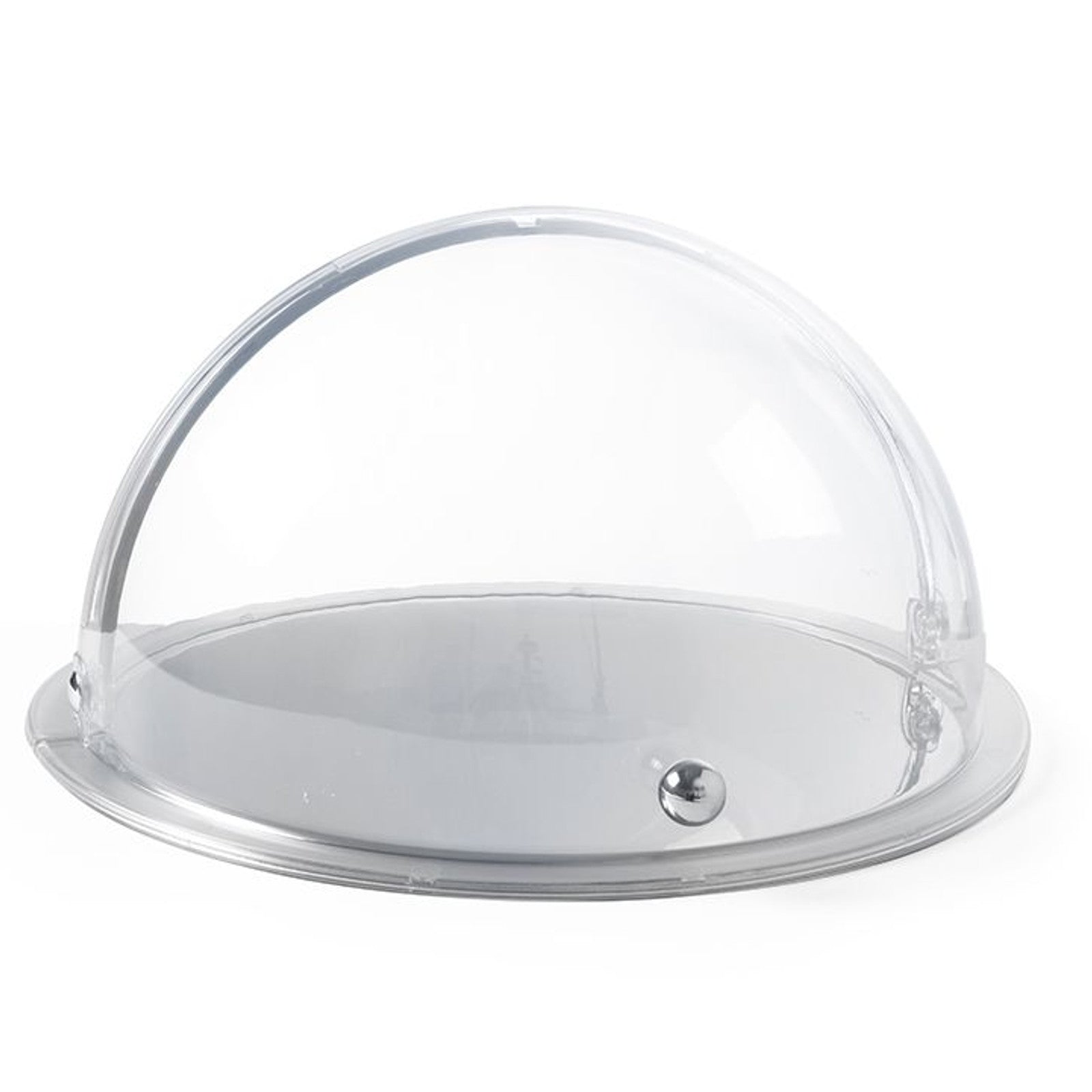 Serving Trays – Round stainless steel tray with RollTop lid - Carlat