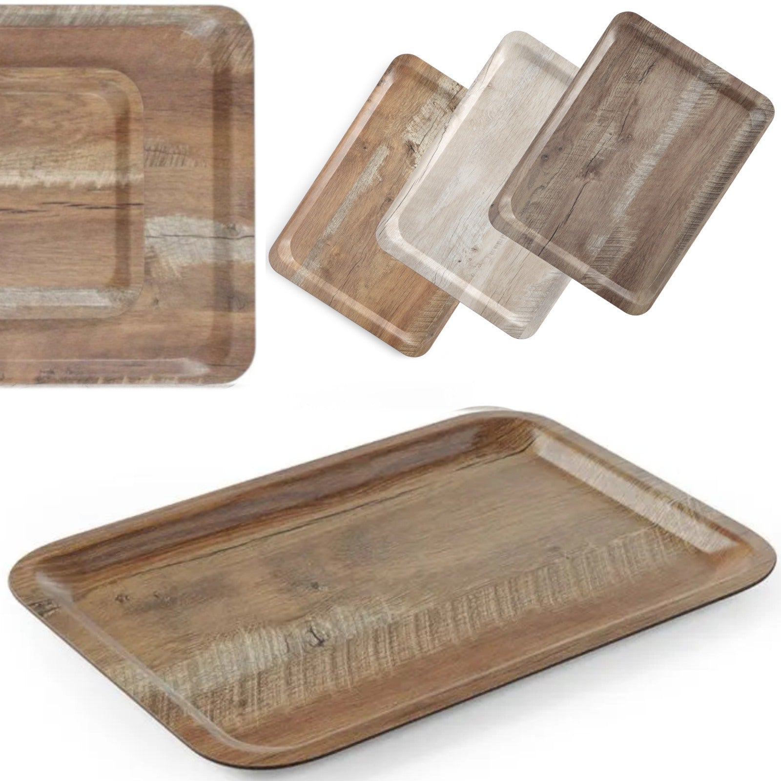 Serving Trays – Serving tray laminated wood 430 x 330 - Carlat