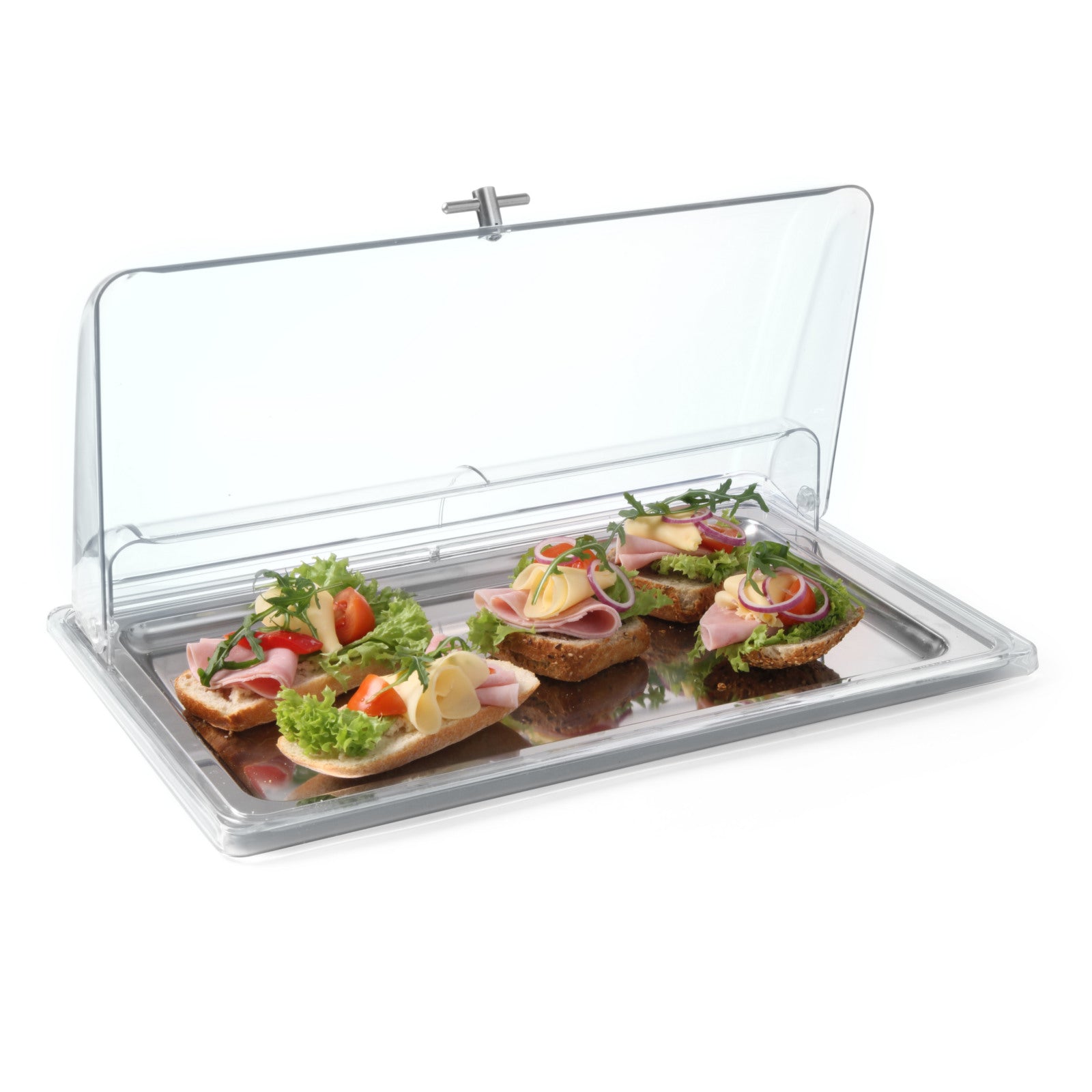 Serving Trays – Steel banquet tray GN1/1 height 17mm - Carlat