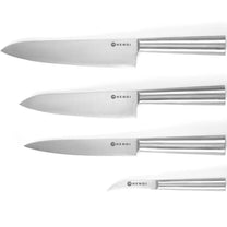 Set of 4 steel kitchen knives - Hendi 781029 - Carlat