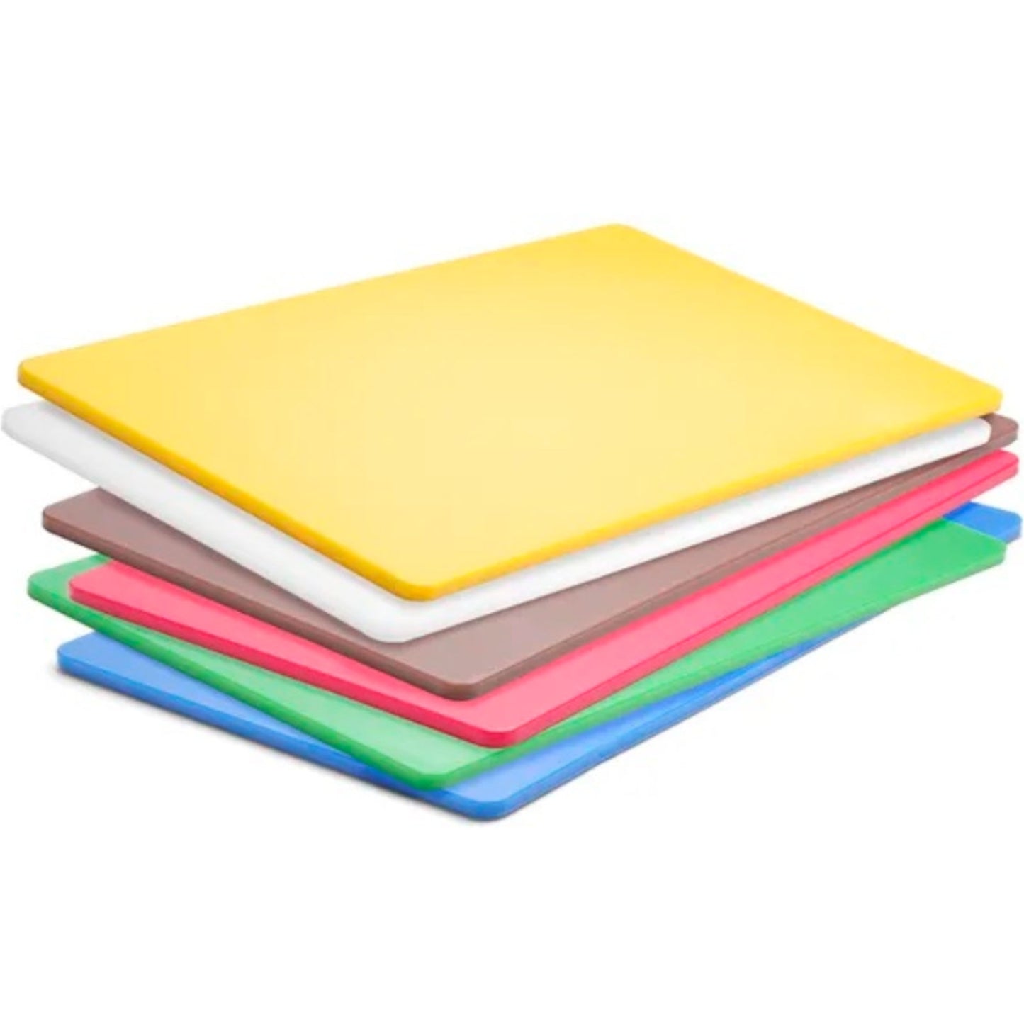 Set of 6 HACCP GN 1/1 cutting boards 10 mm - Carlat