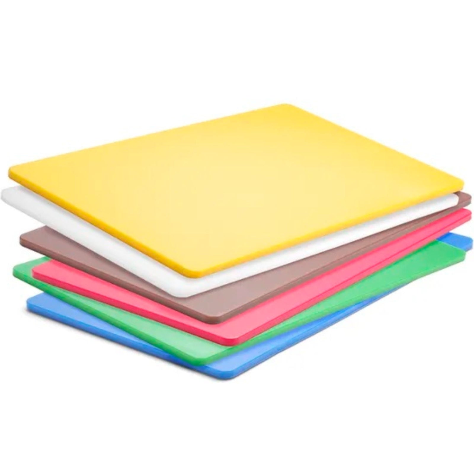 Set of 6 HACCP GN 1/1 cutting boards 10 mm - Carlat