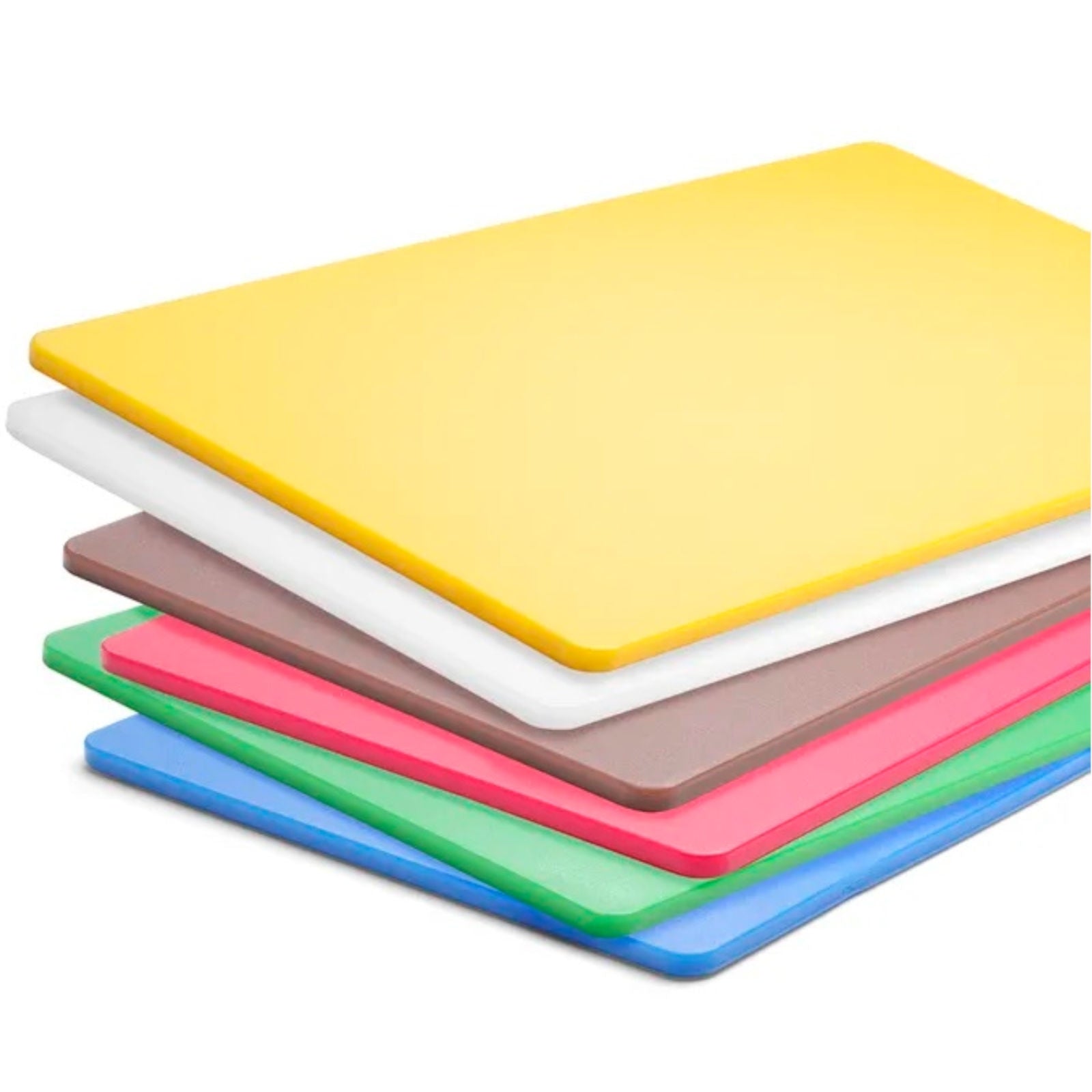 Set of 6 HACCP GN 1/1 cutting boards 10 mm - Carlat