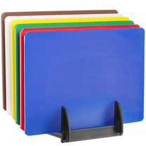 Set of 6 cutting boards with stand 450 x 300 - Carlat
