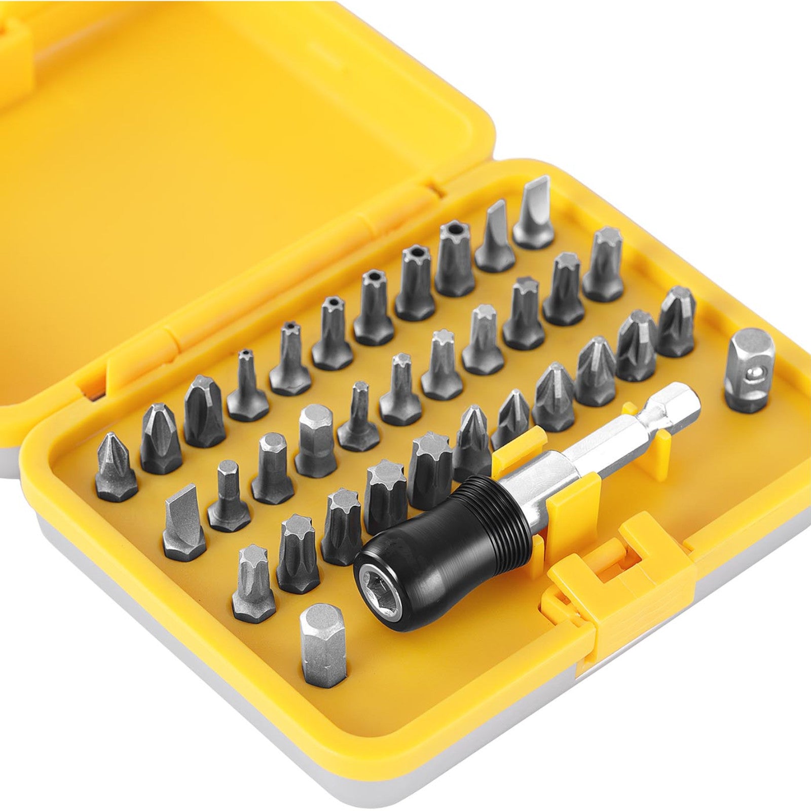 Set of bit sockets for screwdrivers - 34 pcs. - Carlat