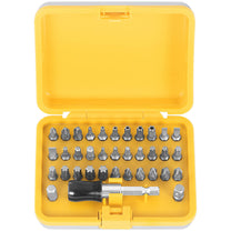 Set of bit sockets for screwdrivers - 34 pcs. - Carlat