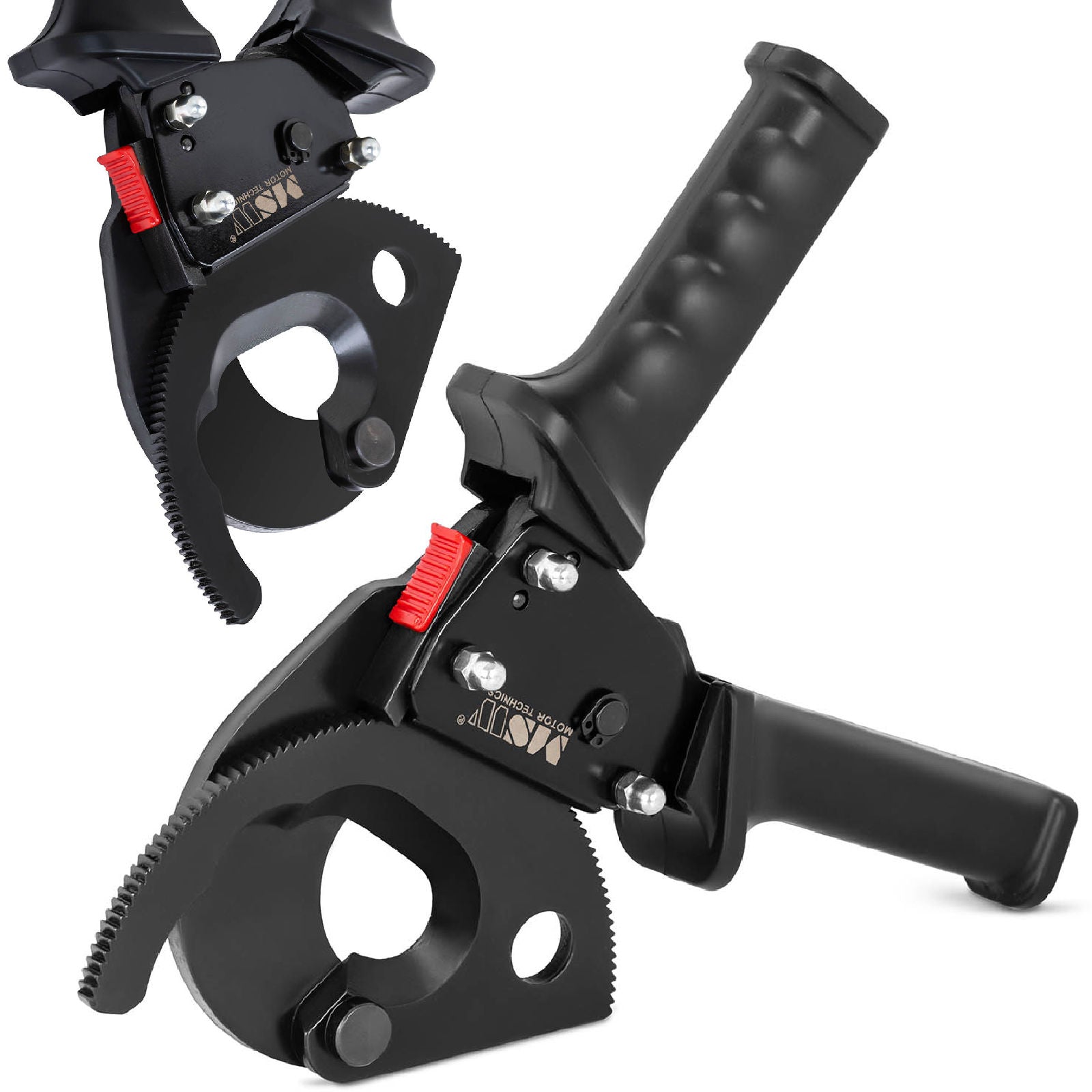 Shears for sheet metal – Ratchet cable shears with telescopic - Carlat