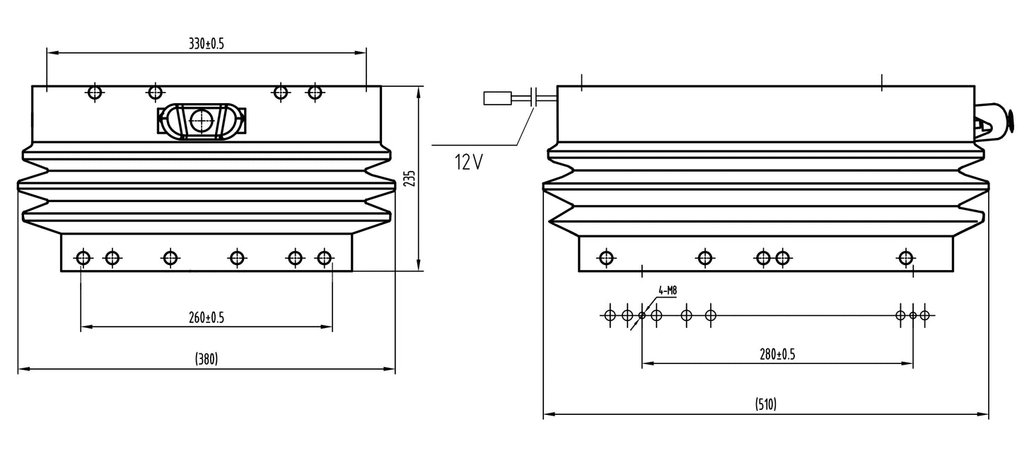 LGV120 air suspension 12V