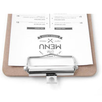 Signage – Menu card board with Clipboard clip 125x180 mm - Carlat