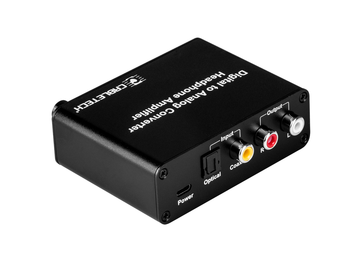Cabletech Signal converters – Digital-to-analog signal converter with a headphone jack – image 2