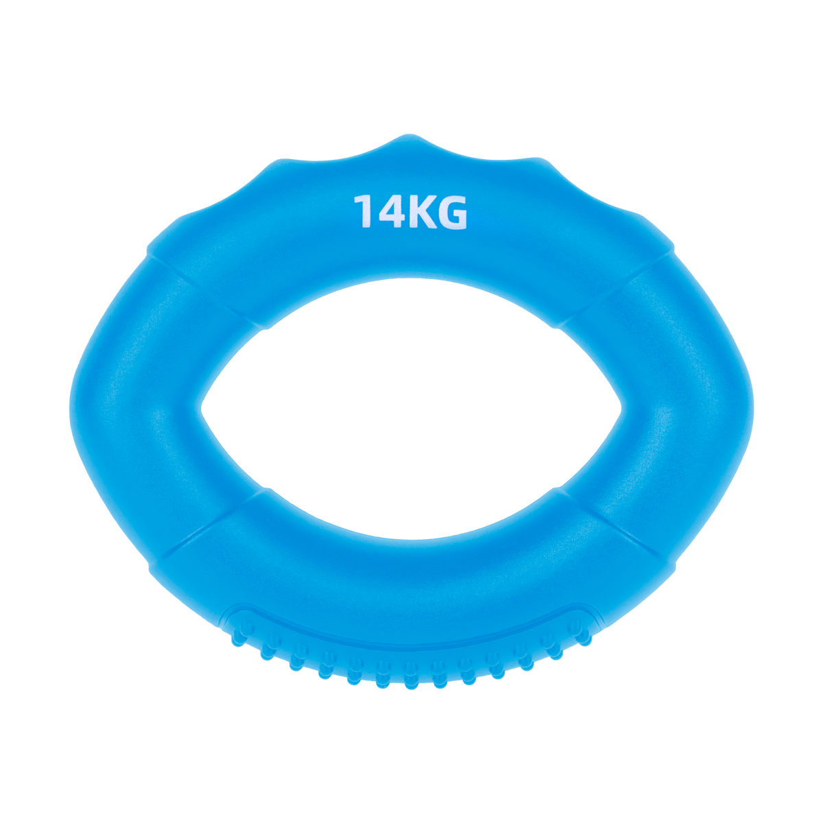 Silicone Hand Squeezer for Hand Rehabilitation, 0–14 kg, blue, REBEL ACTIVE