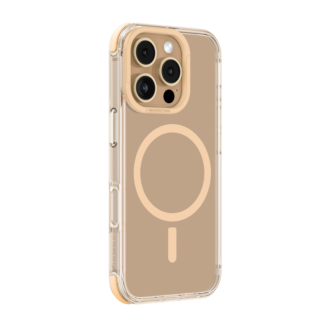 Silicone case cover for iPhone 16 Pro Max Omni Mag Case - rose gold - Carlat