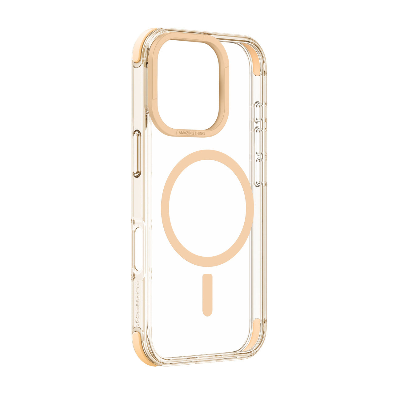 Silicone case cover for iPhone 16 Pro Max Omni Mag Case - rose gold - Carlat