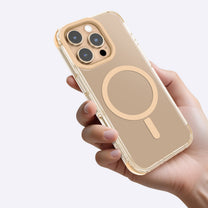 Silicone case cover for iPhone 16 Pro Max Omni Mag Case - rose gold - Carlat
