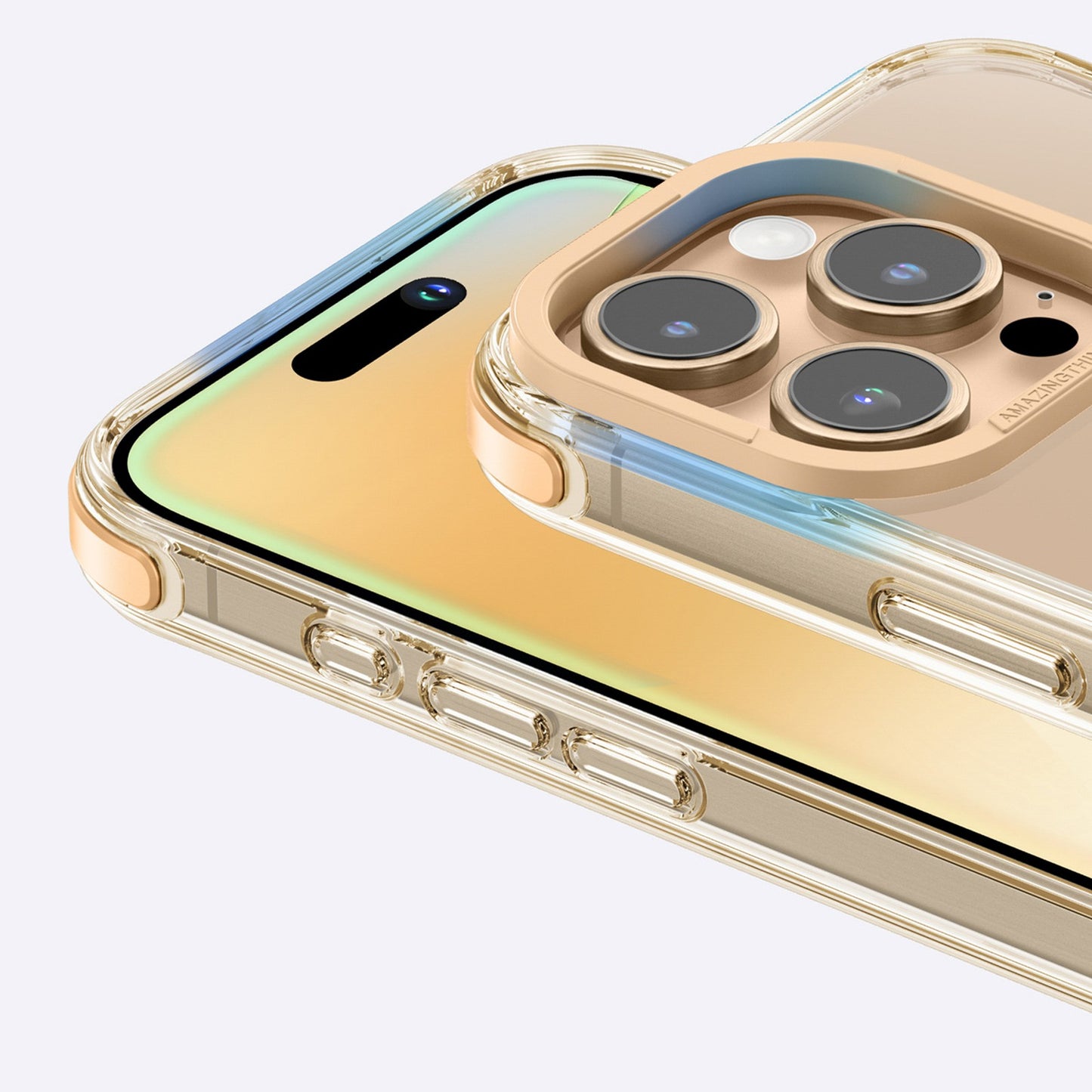 Silicone case cover for iPhone 16 Pro Max Omni Mag Case - rose gold - Carlat