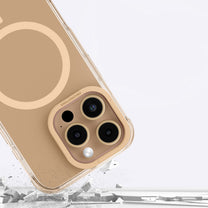 Silicone case cover for iPhone 16 Pro Max Omni Mag Case - rose gold - Carlat