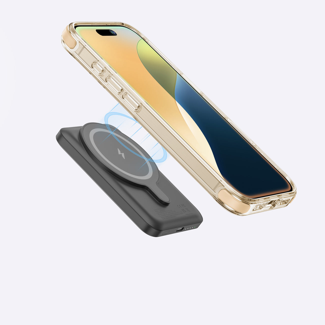 Silicone case cover for iPhone 16 Pro Max Omni Mag Case - rose gold - Carlat