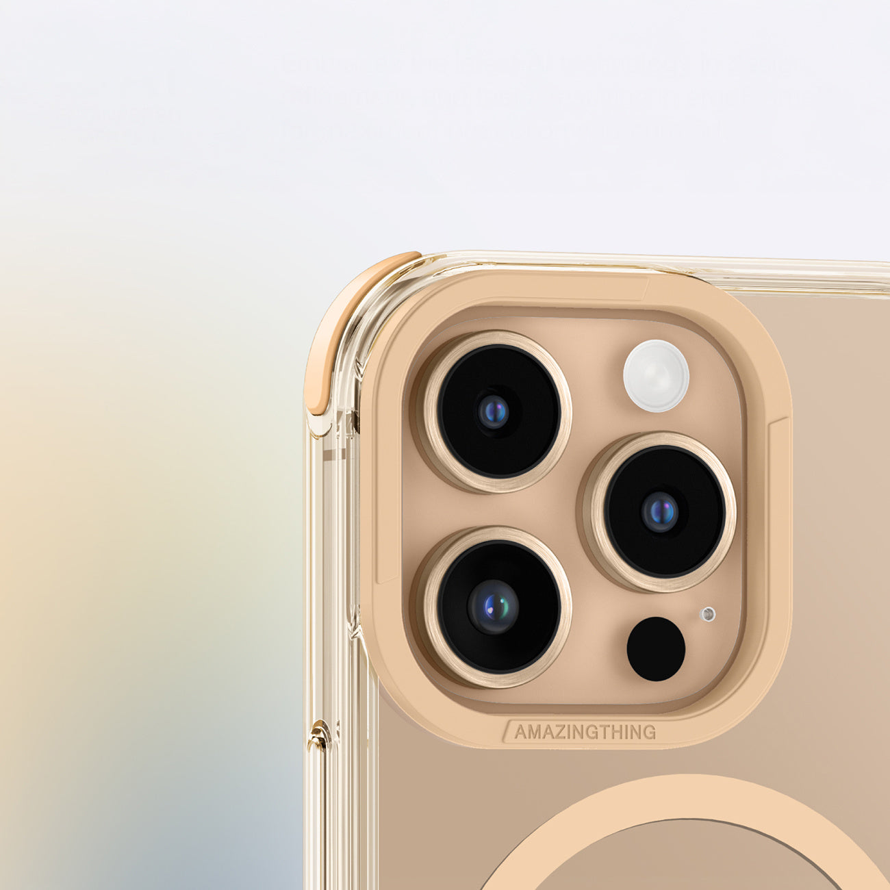 Silicone case cover for iPhone 16 Pro Max Omni Mag Case - rose gold - Carlat