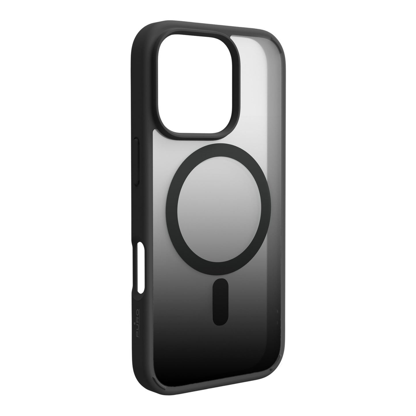 Silicone case for iPhone 16 Pro Gradient MagSafe - black - Carlat