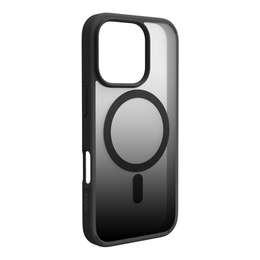 Silicone case for iPhone 16 Pro Gradient MagSafe - black - Carlat