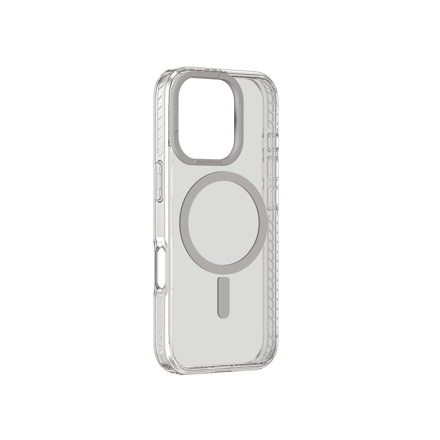 Silicone case for iPhone 16 Pro Max Titan Pro Mag Case - gray - Carlat