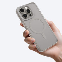 Silicone case for iPhone 16 Pro Max Titan Pro Mag Case - gray - Carlat