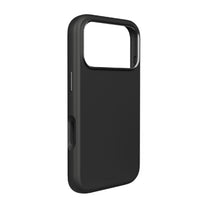Silicone case for iPhone 17 Pro with camera protection with aluminum MagSafe buttons - black - Carlat