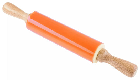 Silicone rolling pin, 47.5 x 6.5 x 6.5 cm, various colors, Kinghoff - Carlat