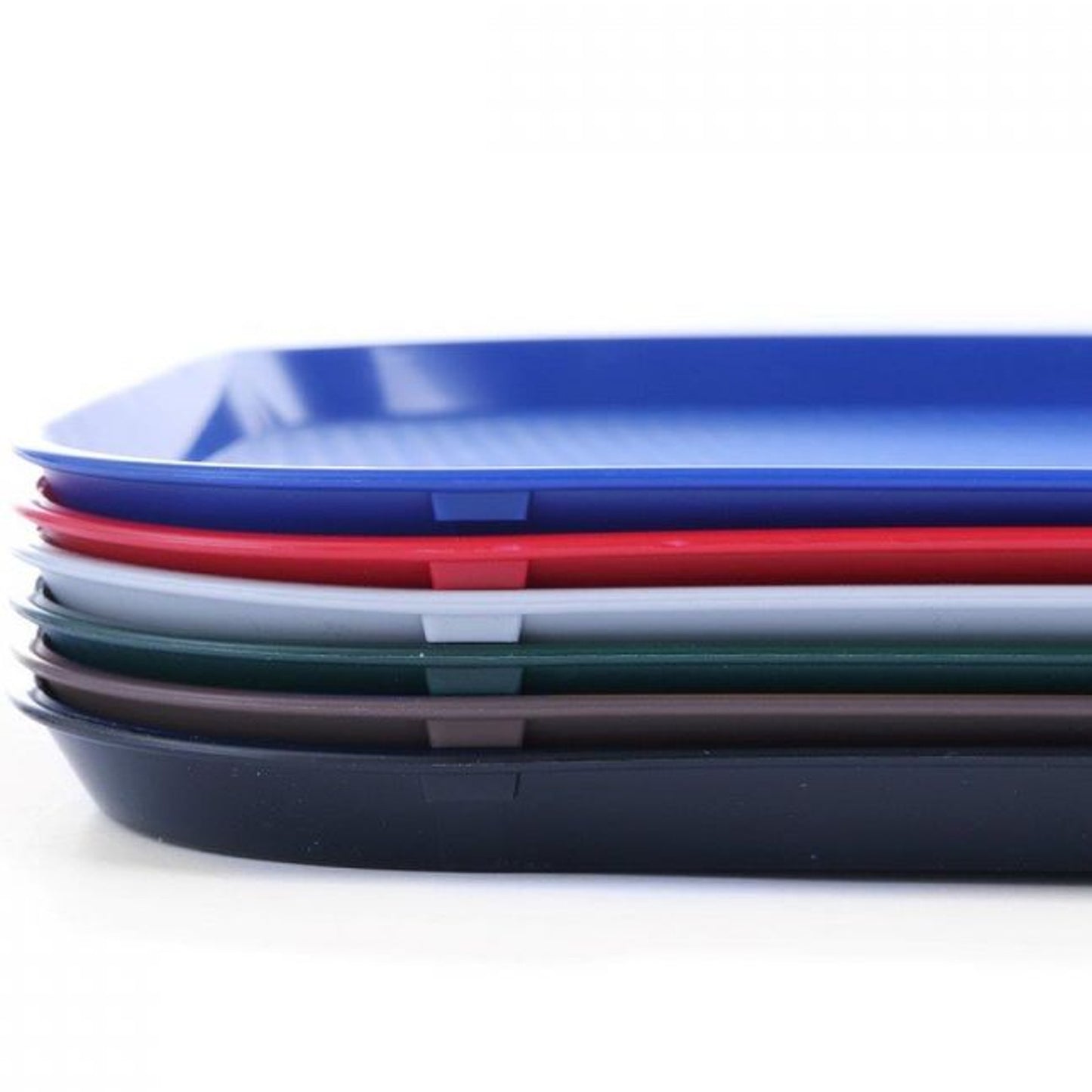 Small Tray for serving Fast Food with Green Polypropylene Hendi 878736 - Carlat