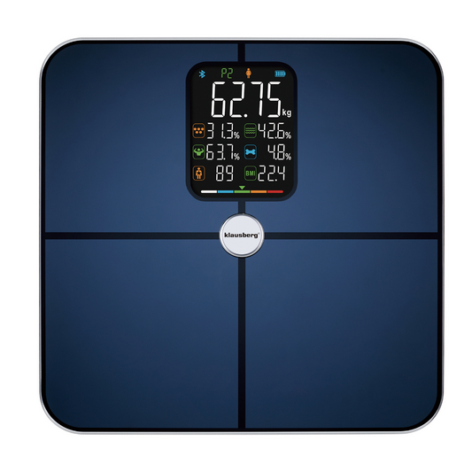 Smart Bathroom Scale with Body Composition Analysis, 180 kg, Analytical, Smart - Carlat