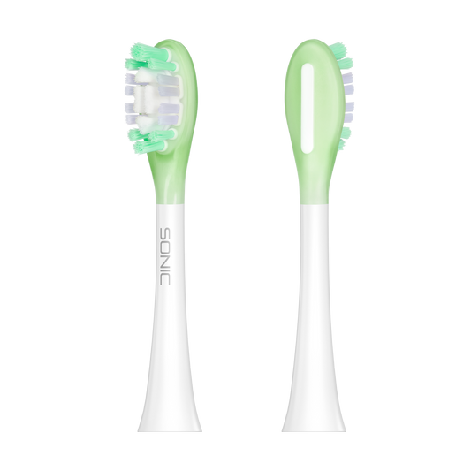 Soft brush heads for the Teesa Sonic Elite TSA8082-W sonic toothbrush - Carlat