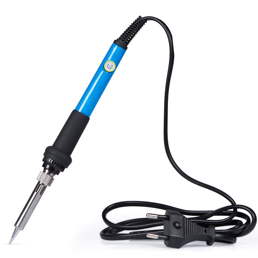 Soldering Kit: 60 W Precision Soldering Iron with Adjustable Power + 6 Tips - e641 - Carlat