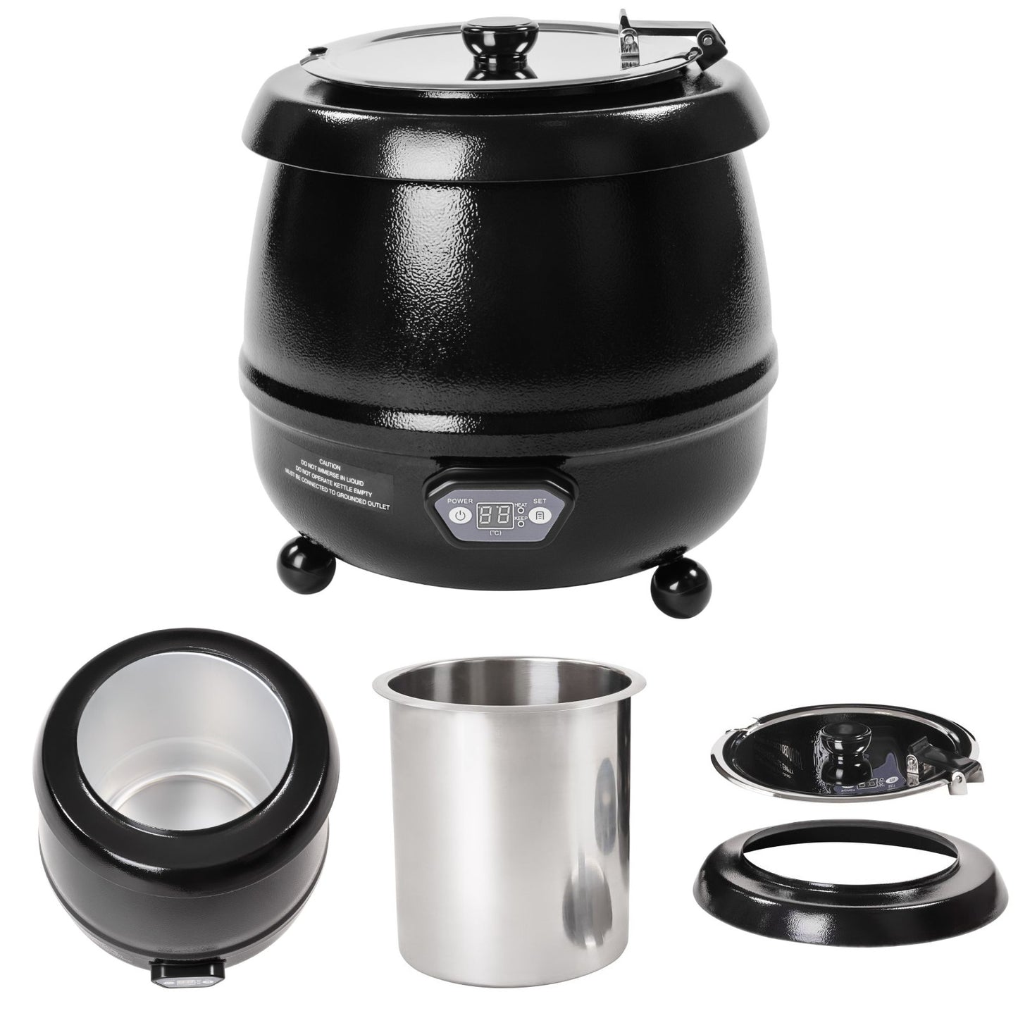 Soup Kettles – Kociołek elektryczny do zupy sterowany elektronicznie 10L - Carlat