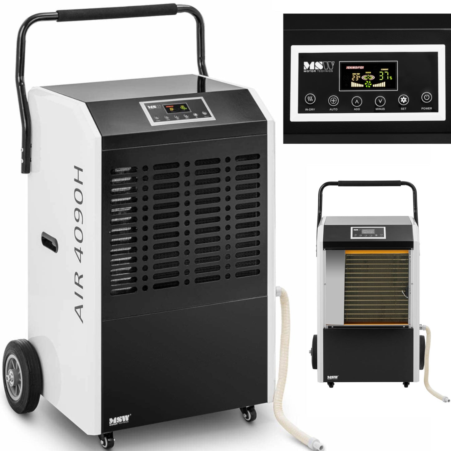 Space Heaters – Air dehumidifier, moisture absorber, industrial construction, 1300 - Carlat