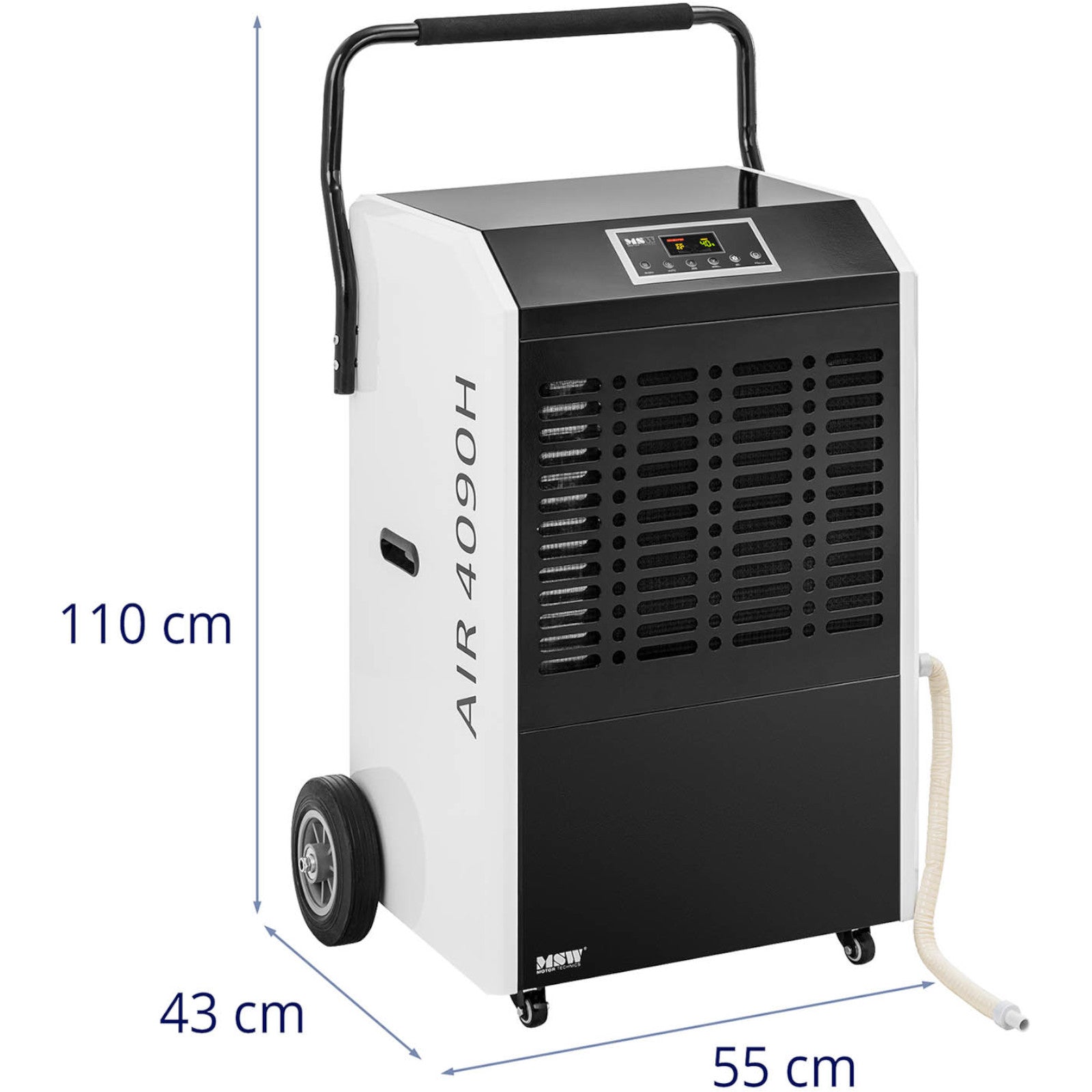 Space Heaters – Air dehumidifier, moisture absorber, industrial construction, 1300 - Carlat