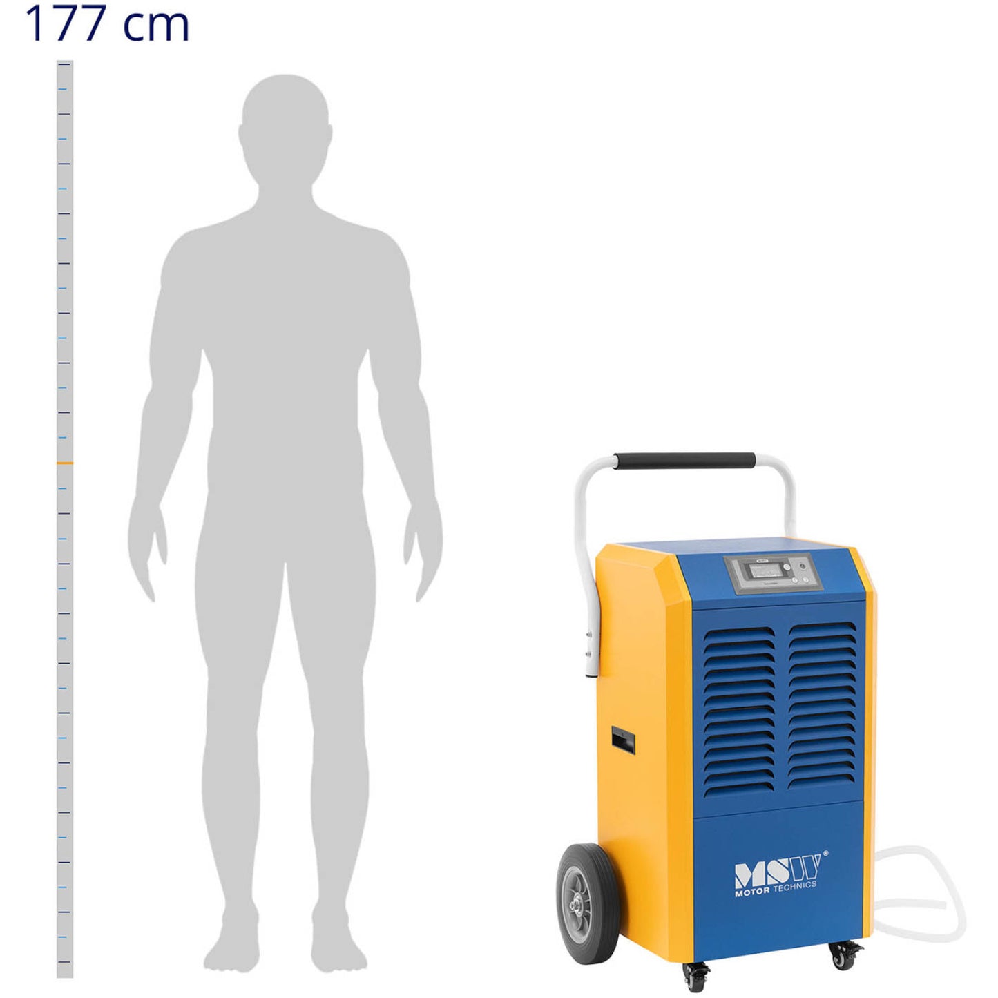 Space Heaters – Air dehumidifier, moisture absorber, industrial construction, 1300 - Carlat