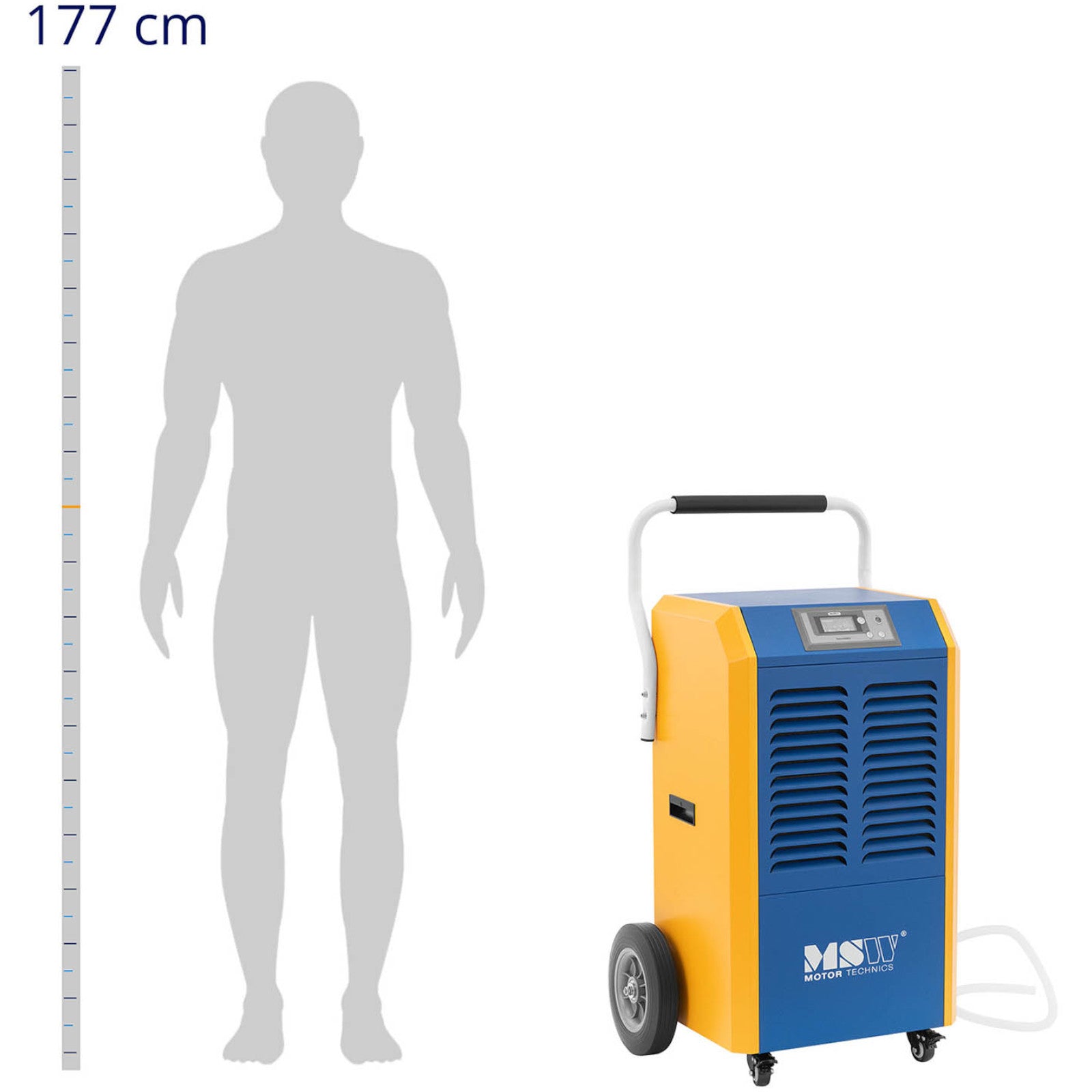 Space Heaters – Air dehumidifier, moisture absorber, industrial construction, 1300 - Carlat