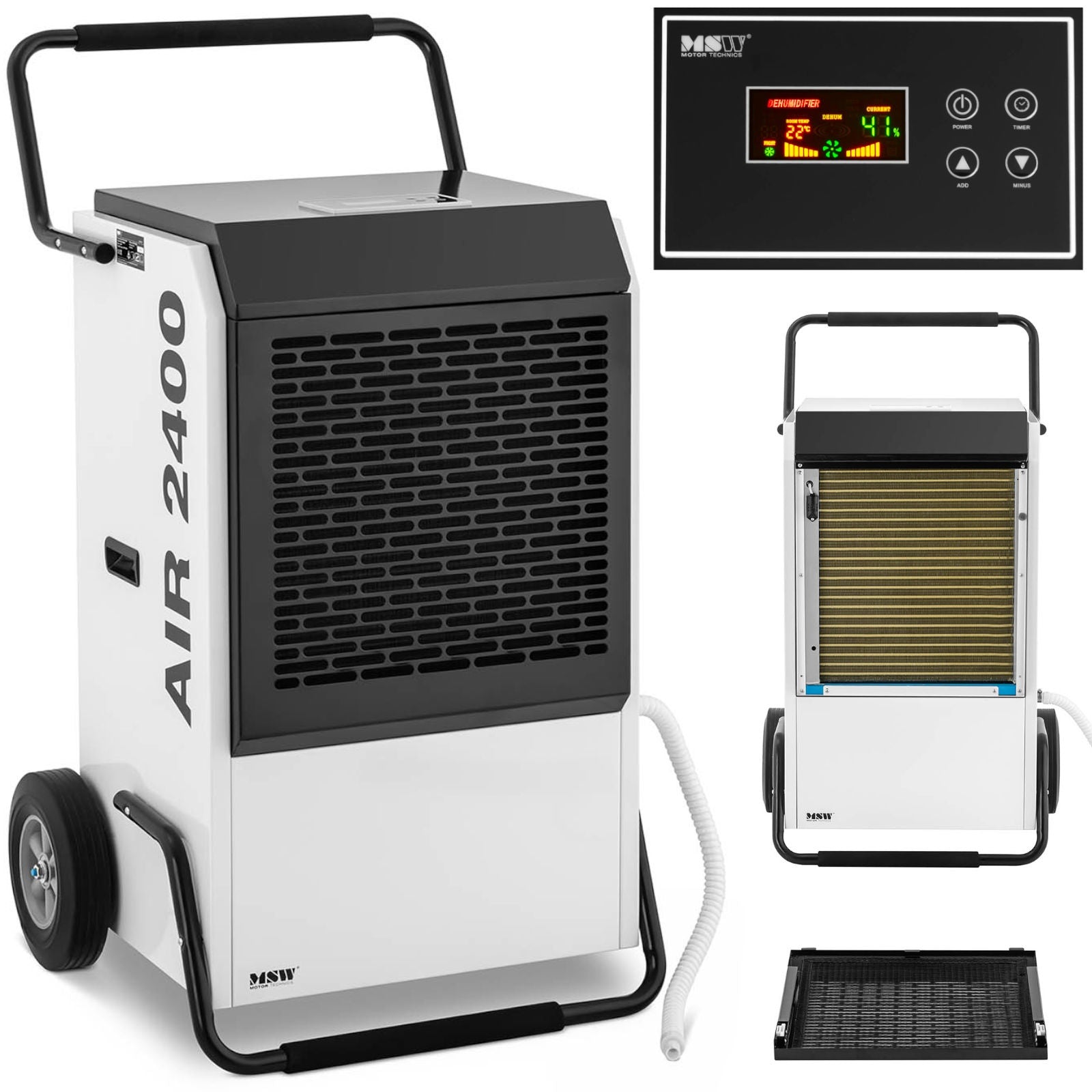 Space Heaters – Air dehumidifier, moisture absorber, industrial construction, 50 - Carlat