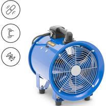 Space Heaters – Industrial construction blower fan 2700 m3/h dia. - Carlat