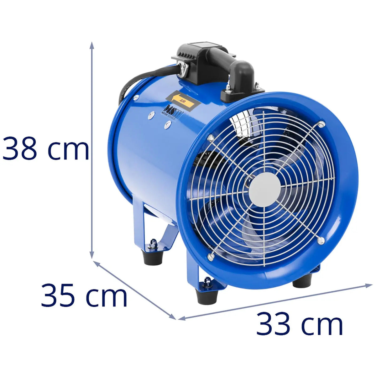 Space Heaters – Industrial construction blower fan 2700 m3/h dia. - Carlat