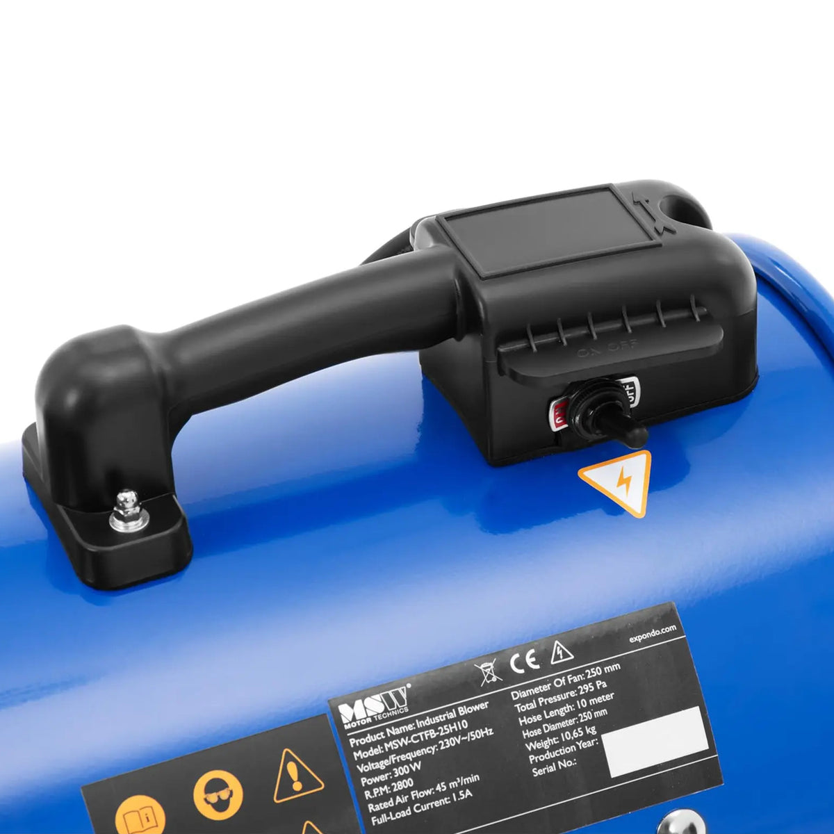 Space Heaters – Industrial construction blower fan 2700 m3/h dia. - Carlat